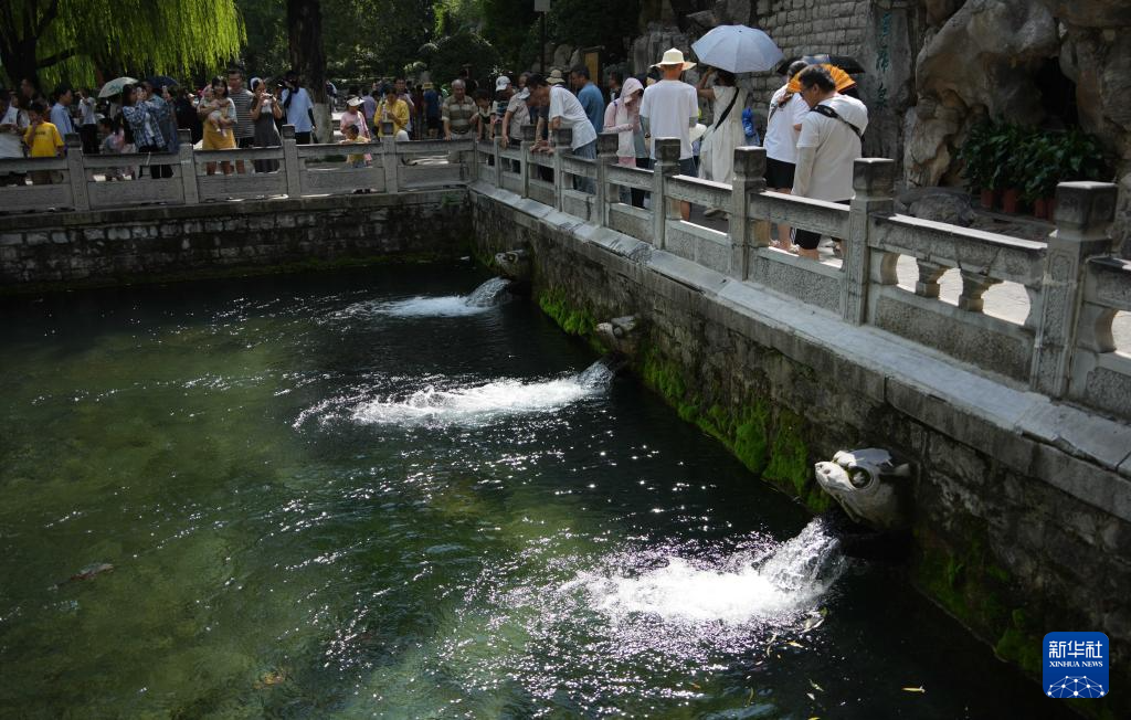 济南泉水恢复喷涌活力